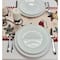 Wizardi 13.75" x 71" Classic Holiday Ornaments Christmas Table Runner